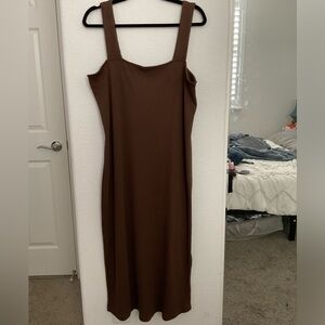 Brown Maxi Dress